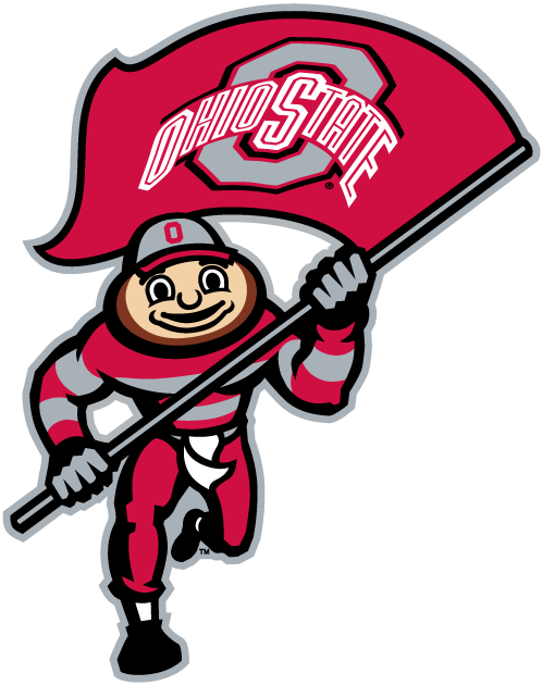 Ohio State Buckeyes 2003-2012 Mascot Logo 10 iron on paper